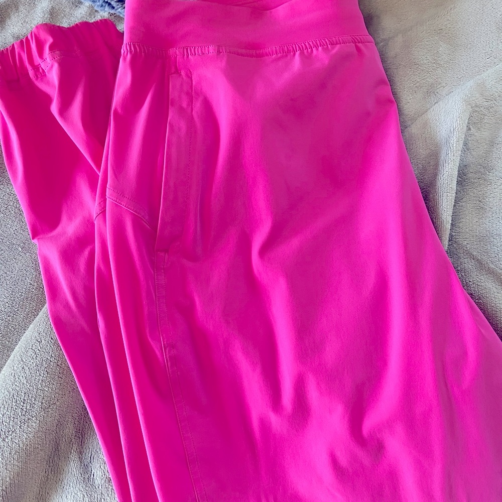 Lululemon Athletica Pink Track Pants 10